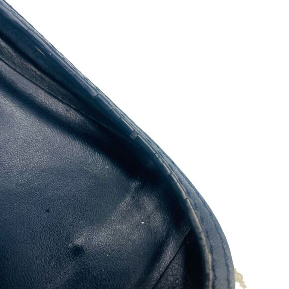 Tory Burch Amanda Open Toe Wedge In Natural/Black 8M - Picture 11 of 11